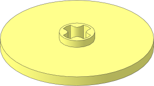 =Technic Disc  3 x  3 with Axlehole
