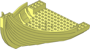 Boat Bow 16 x 20 x  8.333 with Tall Prow