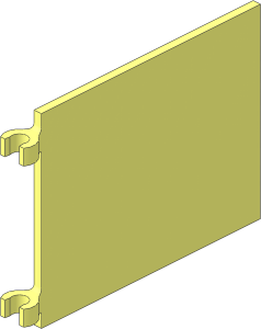 Flag  6 x  4 with Thick C-Clips