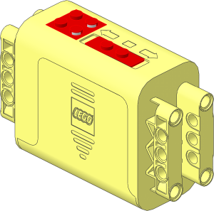 Electric  9V Battery Box with Pegholes (Complete)