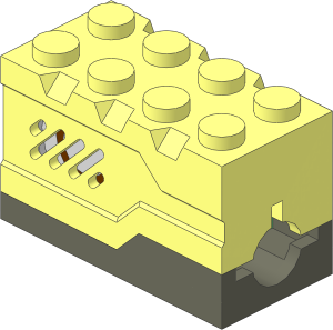 Electric Sound Brick  2 x  4 x  2 Body