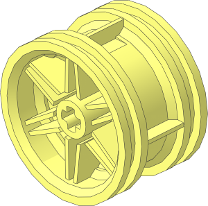 Wheel Rim 20 x 30 with  6 Dual Spokes and External Ribs
