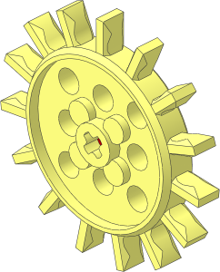 Technic Gear 15 Large Tooth