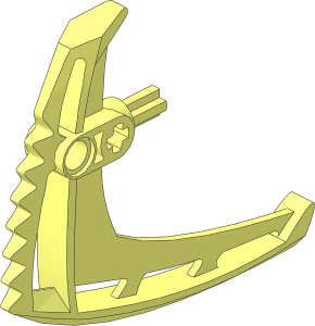 Technic Bionicle Weapon Pincer  8 x  7
