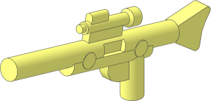 Minifig Gun Long Blaster