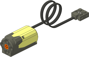 Electric Power Functions Medium Motor with Coiled Cable