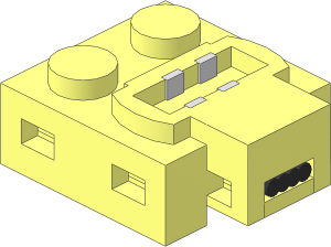 Electric Power Functions Connector with PF Bottom