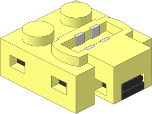 Electric Power Functions Connector with 9V Bottom