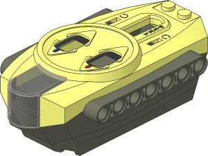 Electric Power Functions IR Remote Control Body