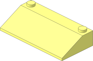 Slope Brick 33  3 x  6 without Inner Walls
