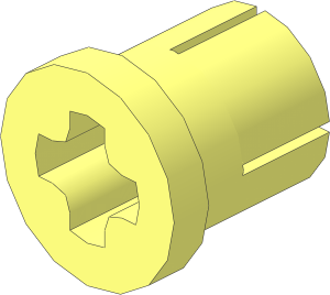 Technic Bush with One Flange