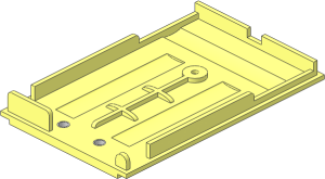 ~Electric  4.5V Battery Box  7 x 11 x  3 Type 2 Base