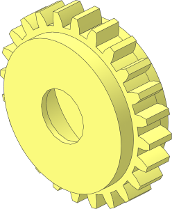 ~Technic Gear 24 Tooth Clutch Outside