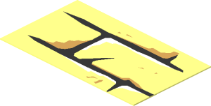 Sticker  1.1 x  1.9 with Bricks