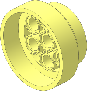 Wheel Rim 16 x 31 with 6 Pegholes