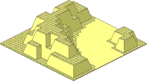 Baseplate 32 x 32 Canyon with Island
