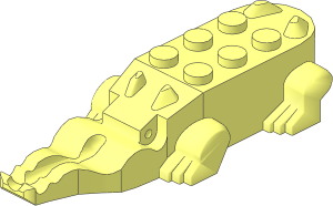 Animal Crocodile Body