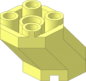 Brick  2 x  3 x  1.667 Octagonal Offset