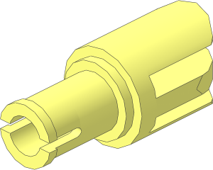 Arm Piece with Pin without Friction and 3 Fingers