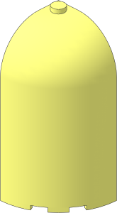 Panel  3 x  3 x  6 Corner Round