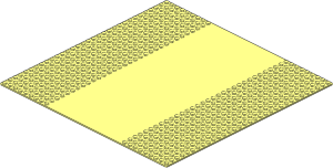 Baseplate 32 x 32 Road 9-Stud Straight