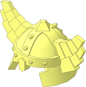 Minifig Helmet Cap with Wings