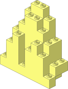 Panel  3 x  8 x  7 Rock Triangular