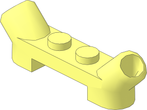Plate  1 x  2 with Exhaust Ports