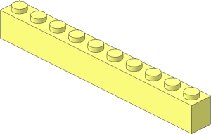 Brick  1 x 10