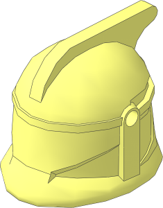 Minifig Helmet SW Clone Trooper Phase I