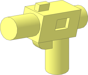 Minifig Gun SW Small Blaster DC-17