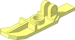 Minifig Ski 4L with Hinge