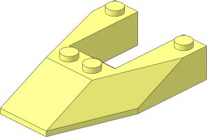 Wedge  6 x  4 without Stud Notches