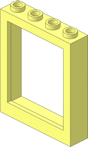 Window  1 x  4 x  4