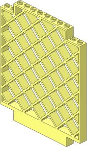 Panel 12 x  1 x 12 Lattice