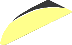 Sticker  1.5 x  4.0 for Bugatti Windscreen Right
