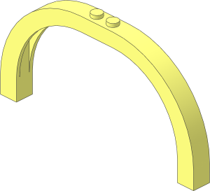 Arch  1 x 12 x  5 with Curved Top