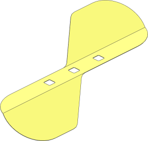 Sheet Plastic 13 x 26 Propeller (Formed)
