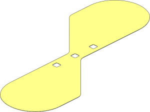 Sheet Plastic 18 x 66 Propeller