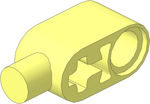 ~Technic Linear Actuator  8 x  2 x  2 Piston Head