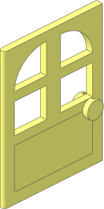 Door  1 x  6 x  6 Freestyle