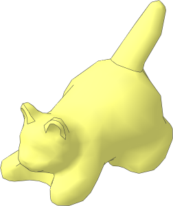 Animal Cat Crouching