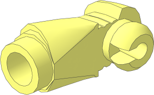 Minifig Arm Robot with Hollow Stud