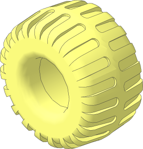 Duplo Tyre 25/ 53 x 19