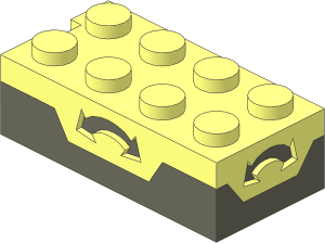 Electric Power Functions Tilt Sensor