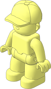 Figure Duplo Adult Male with Cap
