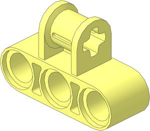 Technic Cross Block 3 x 2 (Axle/Triple Pin)