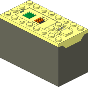Electric Power Functions AAA Battery Box [72 Bottom] (Needs Work)