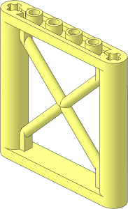 Support  1 x  6 x  5 Girder Rectangular