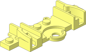 =Train Track Flexible Segment Female Half